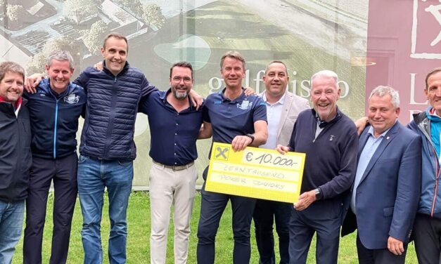 Benefiz-Golfturnier: 10.000 Euro für den guten Zweck