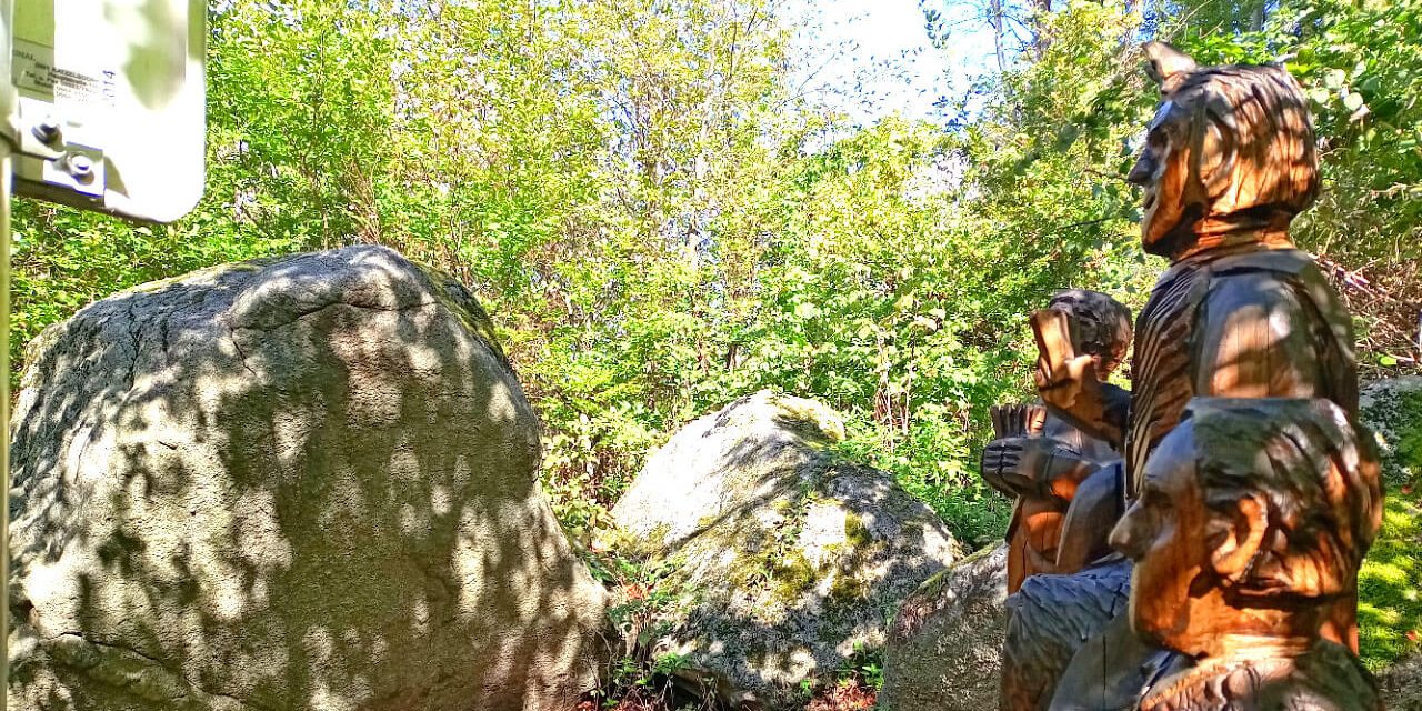 Das Teufelsschlössl auf dem Weg zur Rosalienkapelle