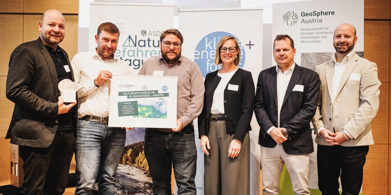 Naturgefahren-Award für Waldbrand-Prävention